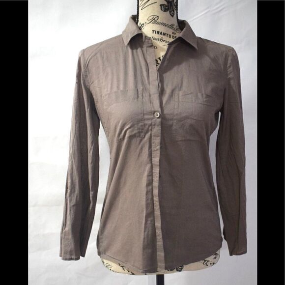 ANN TAYLOR Button Down work/office  Shirt - Picture 1 of 8